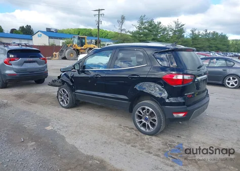 2022 Ford Ecosport Titanium from USA, damaged, VIN MAJ6S3KL6NC472017